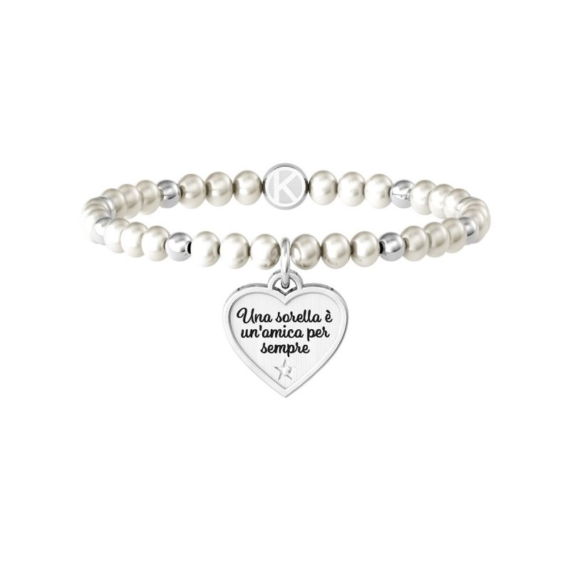 Kidult - Bracciale Con Perle Coltivate - Acciaio 316L