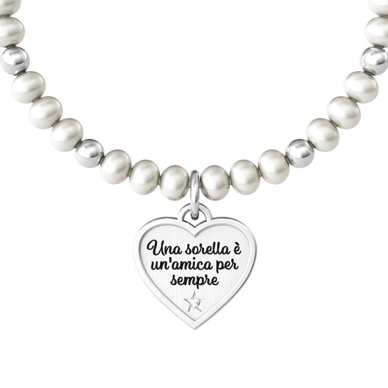 Kidult - Bracciale Con Perle Coltivate - Acciaio 316L