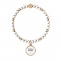 Kidult - Bracciale Perle Colt - Acciaio 316L - Pvd Rosé