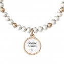 Kidult - Bracciale Perle Colt - Acciaio 316L - Pvd Rosé