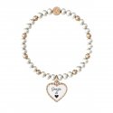 Kidult - Bracciale Con Perle Coltivate - Acciaio 316L