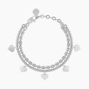 Kidult - Bracciale Catena Forzatina - Acciaio - Regolabile