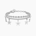 Kidult - Bracciale Catena Forzatina - Acciaio - Cristalli