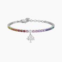 Kidult - Bracciale Tennis Multicolor - Albero Della Vita