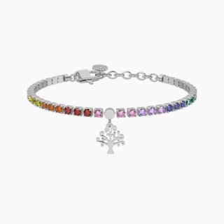 Kidult - Bracciale Tennis Multicolor - Albero Della Vita