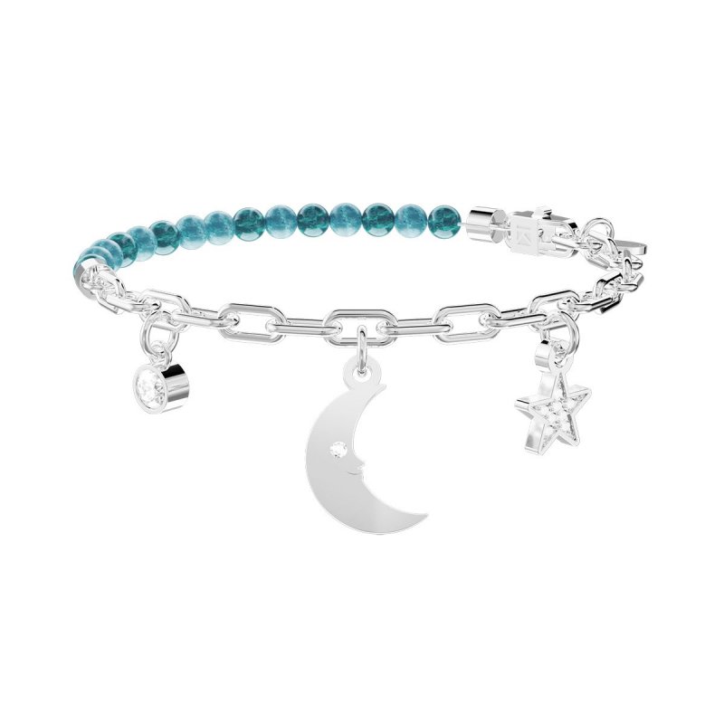 Kidult - Bracciale In Acciaio 316L - Agata - Cristalli