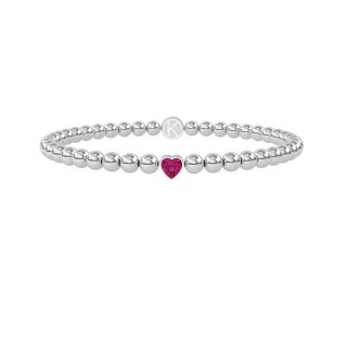 Kidult - Bracciale In Acciaio 316L - Tormalina Sintetica - Cris