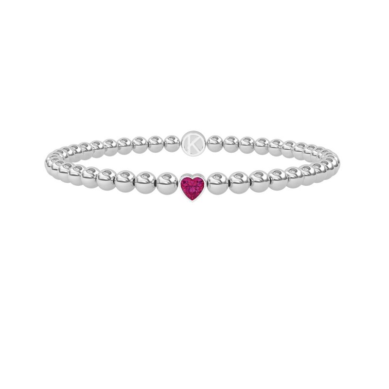 Kidult - Bracciale In Acciaio 316L - Tormalina Sintetica - Cris