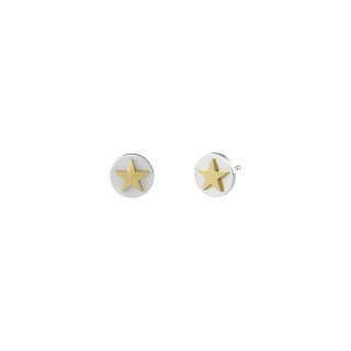 Kidult - Orecchini In Acciaio 316L - Pvd Gold