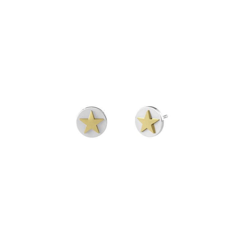Kidult - Orecchini In Acciaio 316L - Pvd Gold