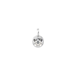 Kidult - Ciondolo In Acciaio 316L - Zirconi - Elegante