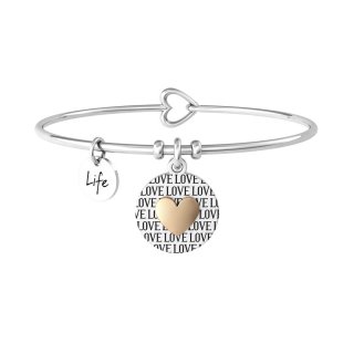 Kidult - Bracciale In Acciaio 316L - Pvd Ros