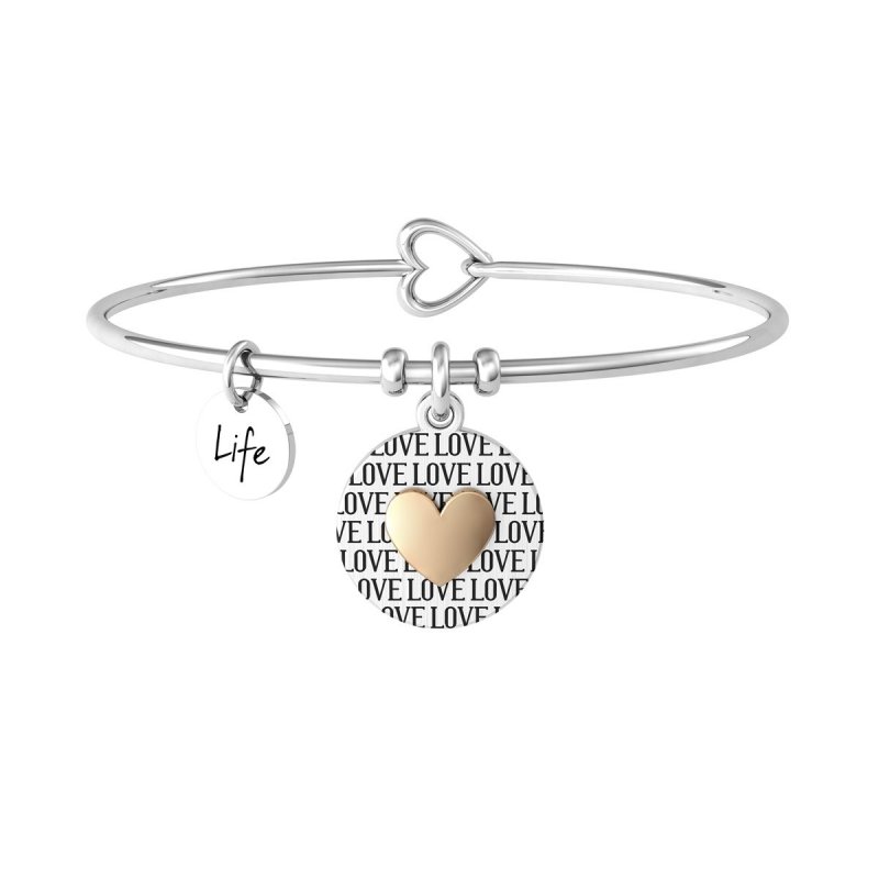 Kidult - Bracciale In Acciaio 316L - Pvd Ros