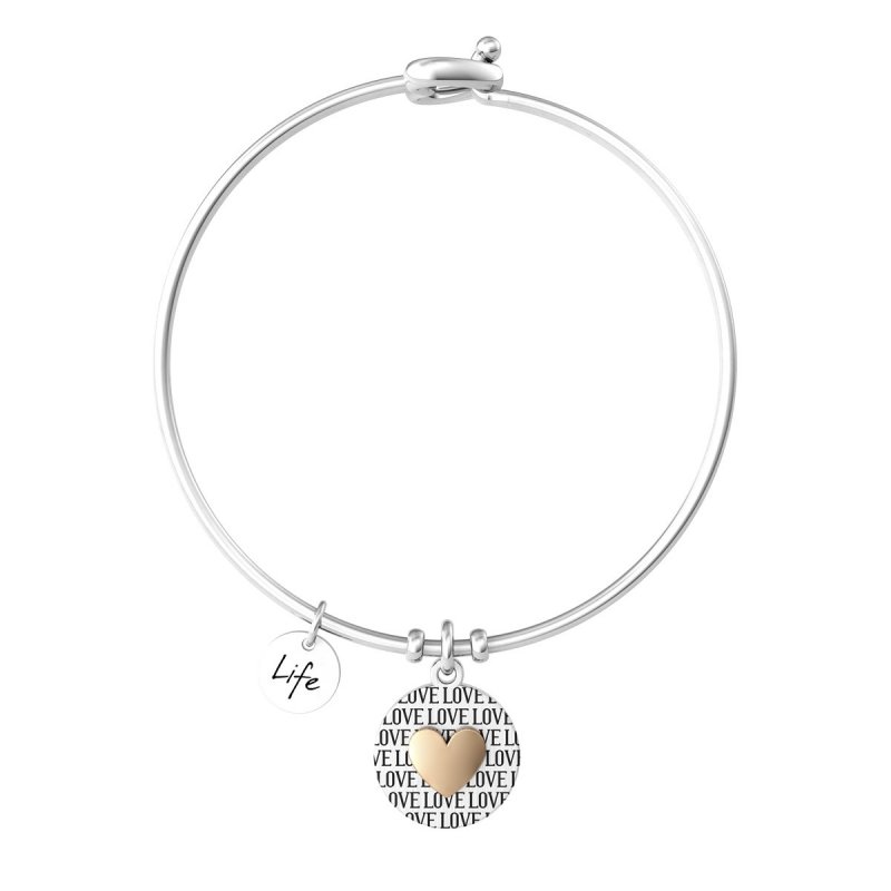 Kidult - Bracciale In Acciaio 316L - Pvd Ros