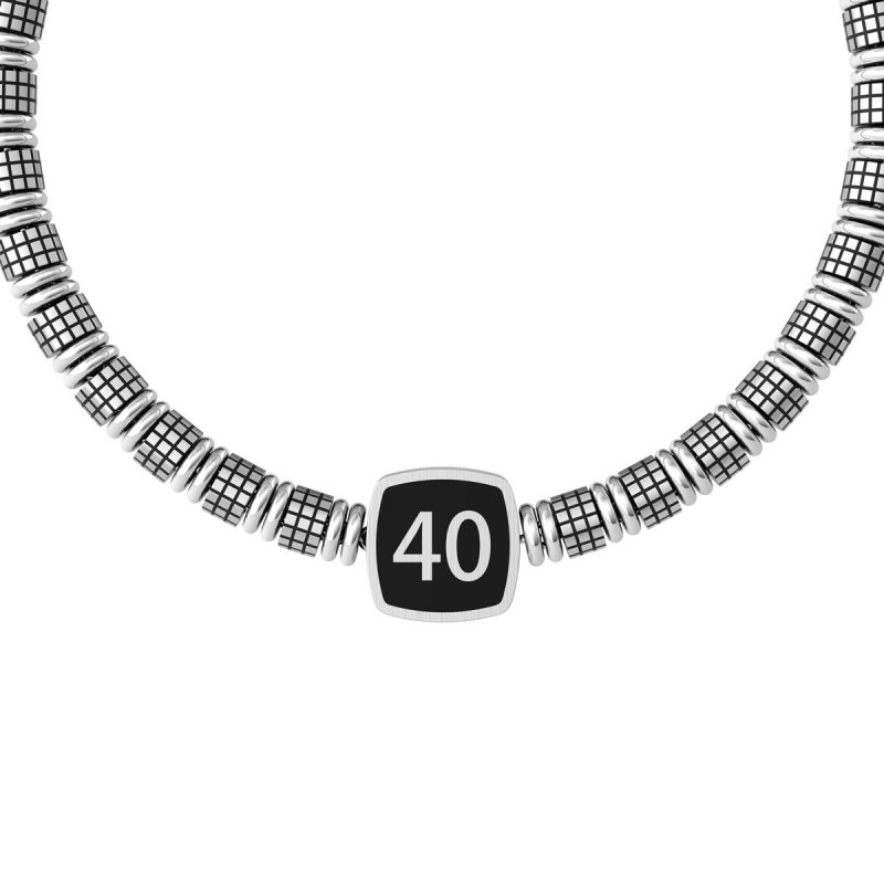 Kidult - Bracciale In Acciaio 316L - Lucido E Satinato