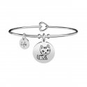 Kidult - Bracciale Bangle - Acciaio 316L - Ciondolo Smaltato