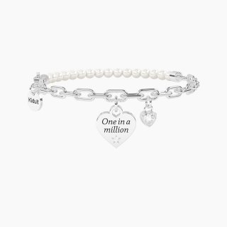Kidult - Bracciale One In A Million - Perle - Zircone