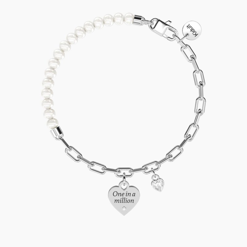 Kidult - Bracciale One In A Million - Perle - Zircone