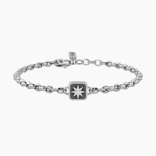 Kidult - Bracciale Uomo Con Rosa Dei Venti - Libero Ed Intrepido