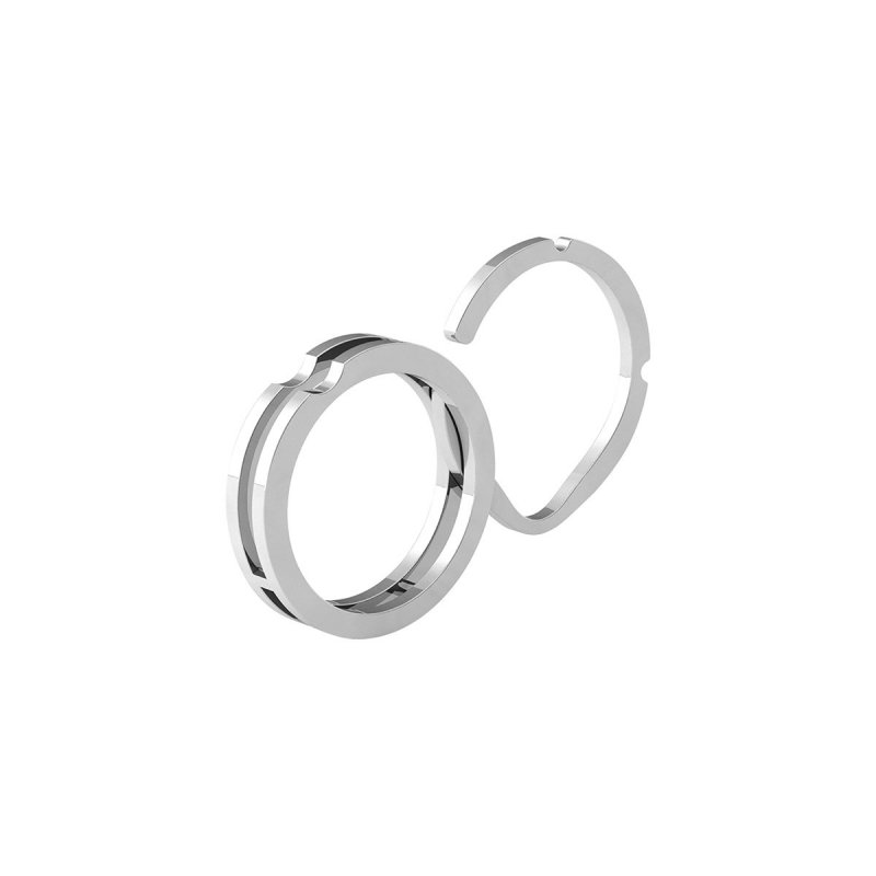 Kidult - Anello In Acciaio 316L - Misura 9