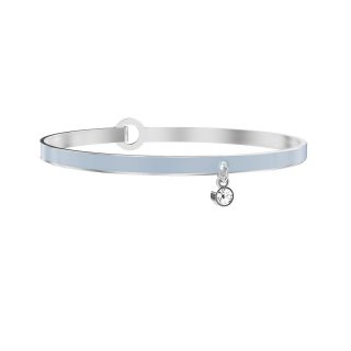 Kidult - Bracciale In Acciaio 316L - Smalto - Cristalli