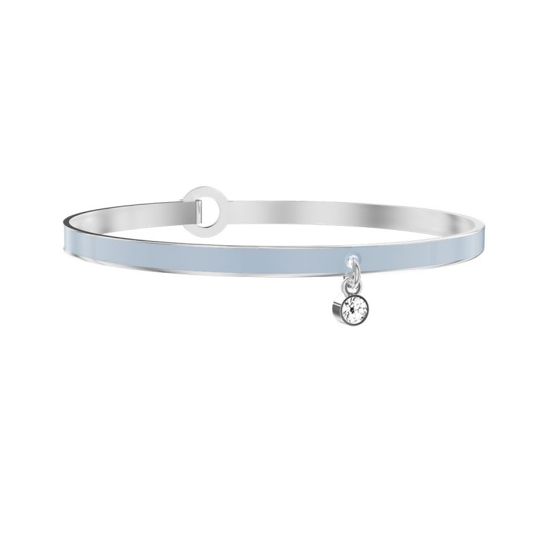 Kidult - Bracciale In Acciaio 316L - Smalto - Cristalli