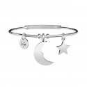 Kidult - Bracciale In Acciaio 316L - Cristalli