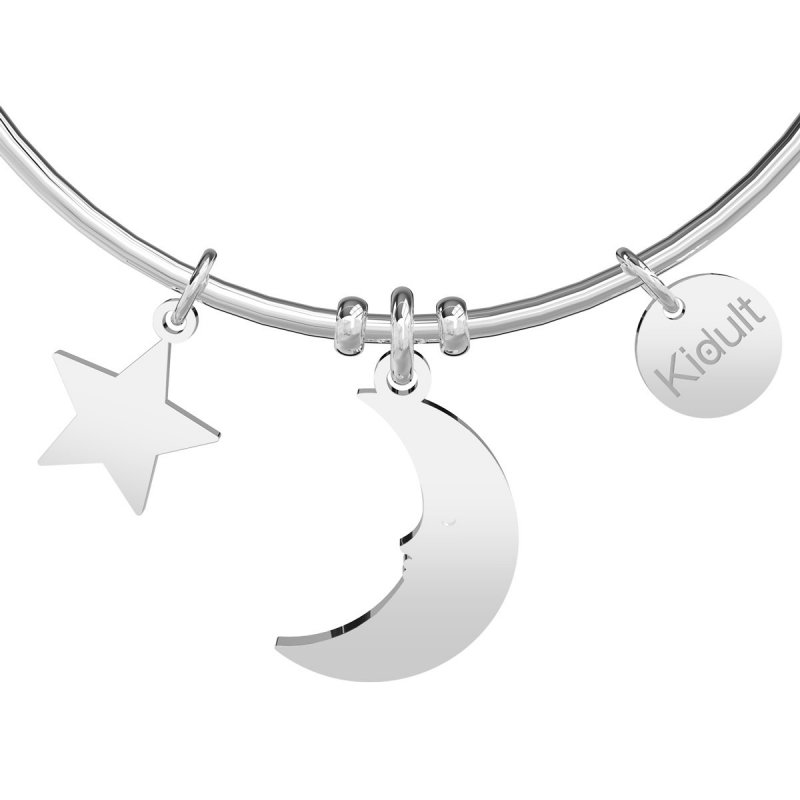 Kidult - Bracciale In Acciaio 316L - Cristalli
