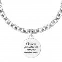 Kidult - Bracciale In Acciaio 316L - Misura Regolabile