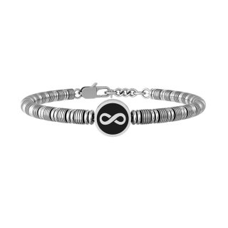 Kidult - Bracciale In Acciaio 316L - Lucido E Satinato