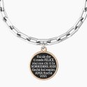 Kidult - Bracciale Figlia Felicità - Acciaio - Comfort Fit