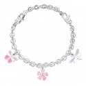 Kidult - Bracciale In Acciaio 316L - Smalto - Cristalli