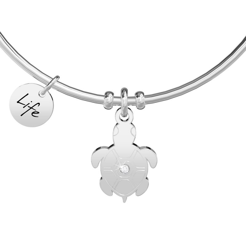 Kidult - Bracciale In Acciaio 316L - Cristalli