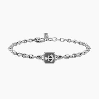 Kidult - Bracciale Uomo Con Ancora - Stabilità - Acciaio
