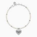 Kidult - Bracciale Perle Con Ciondolo Cuore - Sorella