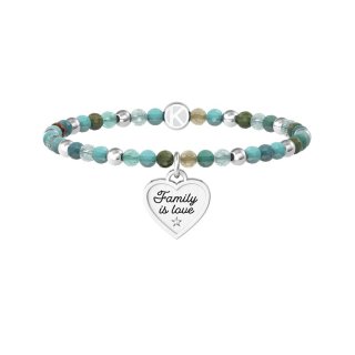 Kidult - Bracciale In Acciaio 316L - Pietre Cristalli