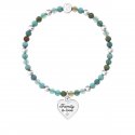Kidult - Bracciale In Acciaio 316L - Pietre Cristalli