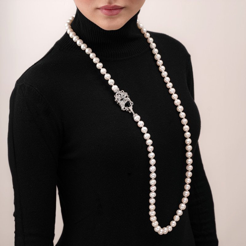 Gerardo Sacco - Collana Perle - Argento - Donna