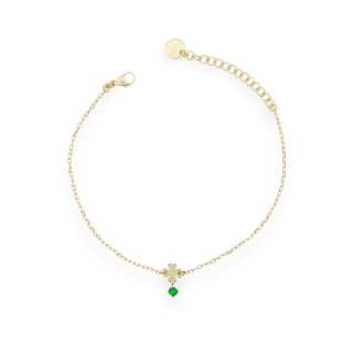 Bracciale Mini Quadrifoglio E Punto Luce
