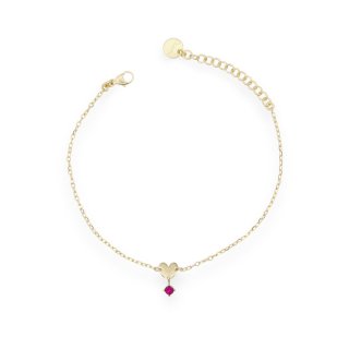 Bracciale Mini Cuore E Punto Luce