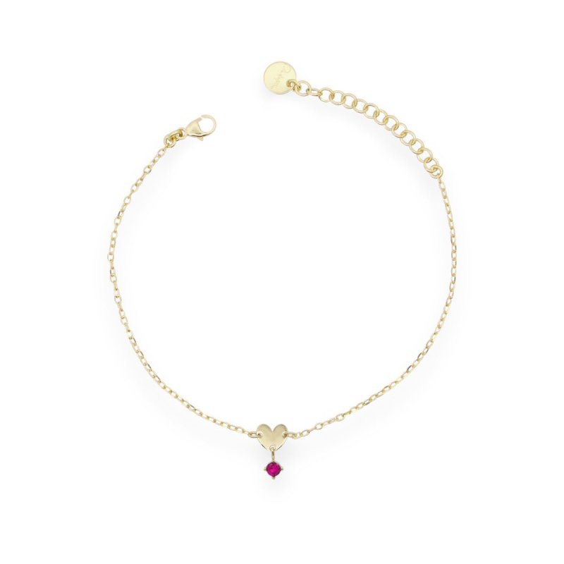 Bracciale Mini Cuore E Punto Luce