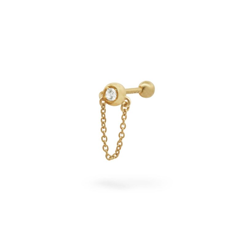 Helix Piercing Castone Catenella