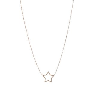 Alisia - Collana Minimal Star - Oro - Argento 925
