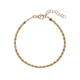 Alisia - Bracciale Coco Simple - Oro - Argento 925 - Artigianale