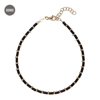 Alisia - Bracciale Black Oblong - Oro - Eleganza
