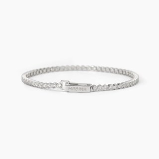 Mabina - Bracciale Tennis In Argento - Zirconi Bianchi