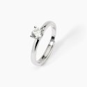 Mabina - Anello Solitario - Argento - Zircone