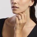 Mabina - Anello Solitario - Argento - Zircone