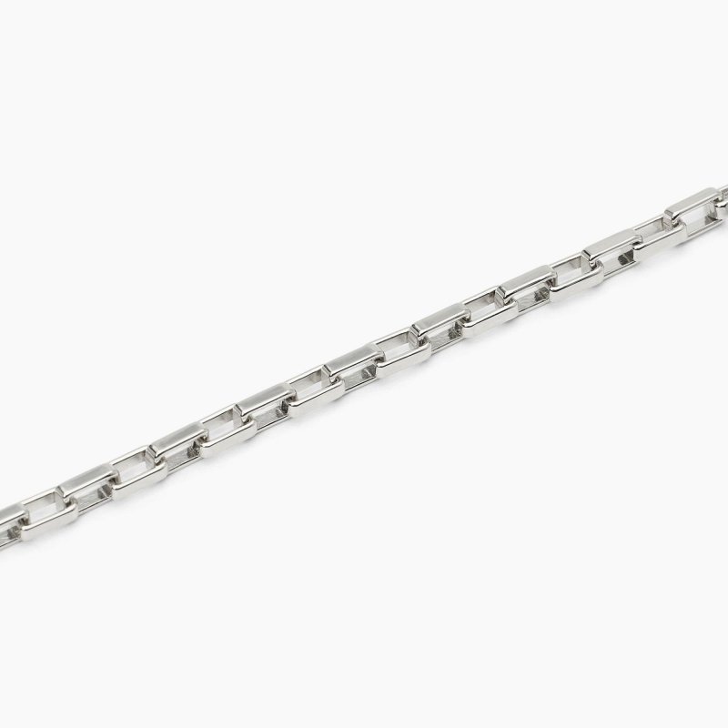 Mabina - Bracciale In Argento - Catena Allungata - Uomo