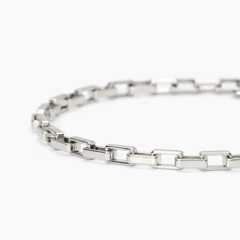Mabina - Bracciale In Argento - Catena Allungata - Uomo